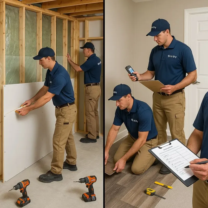 Repairs and Reconstruction process in Chalmette, LA